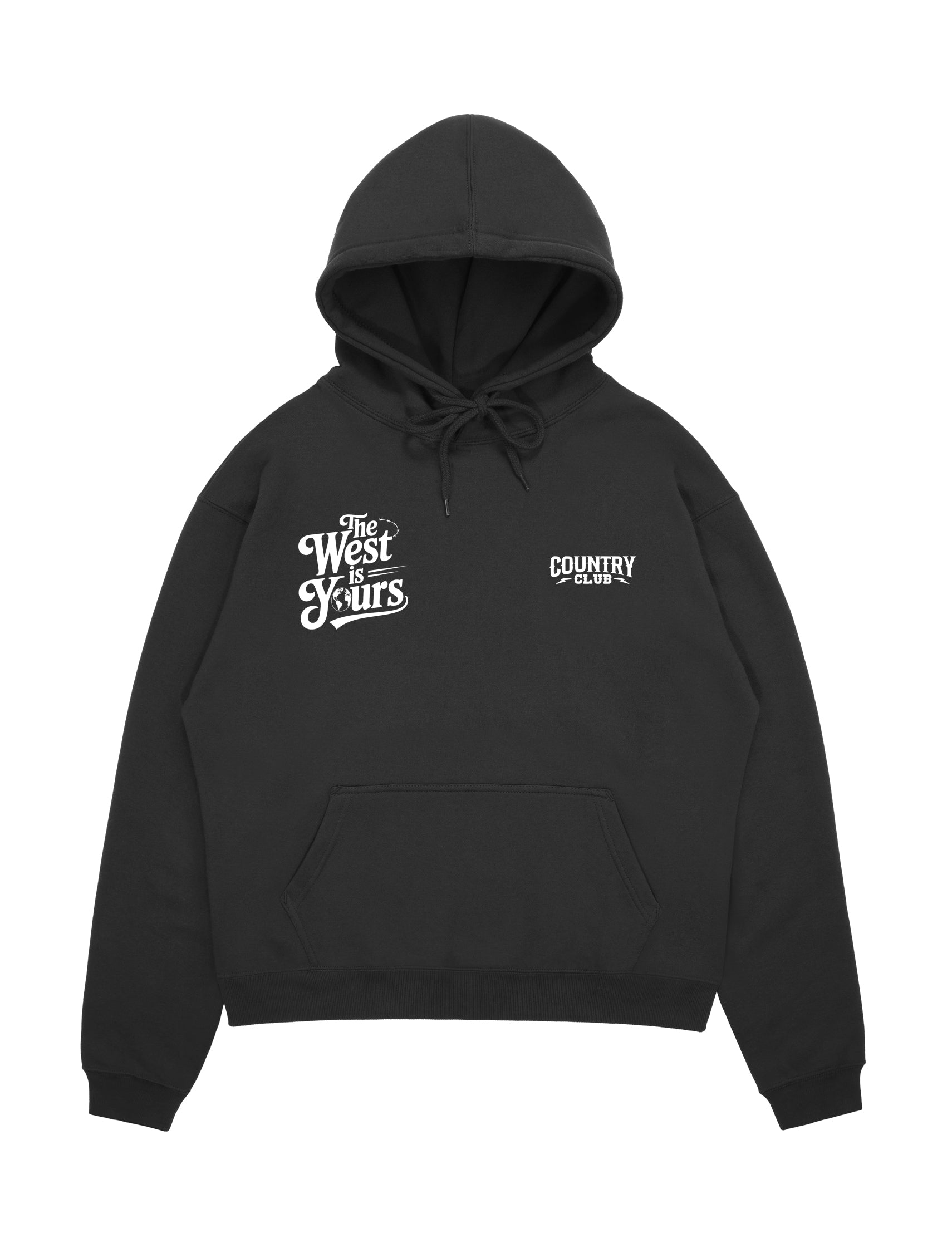 Country Club - The West is Yours Hoodie Black