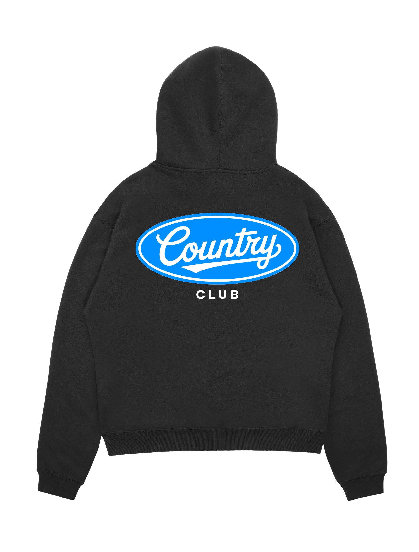 Country Club - Moto Hoodie Black