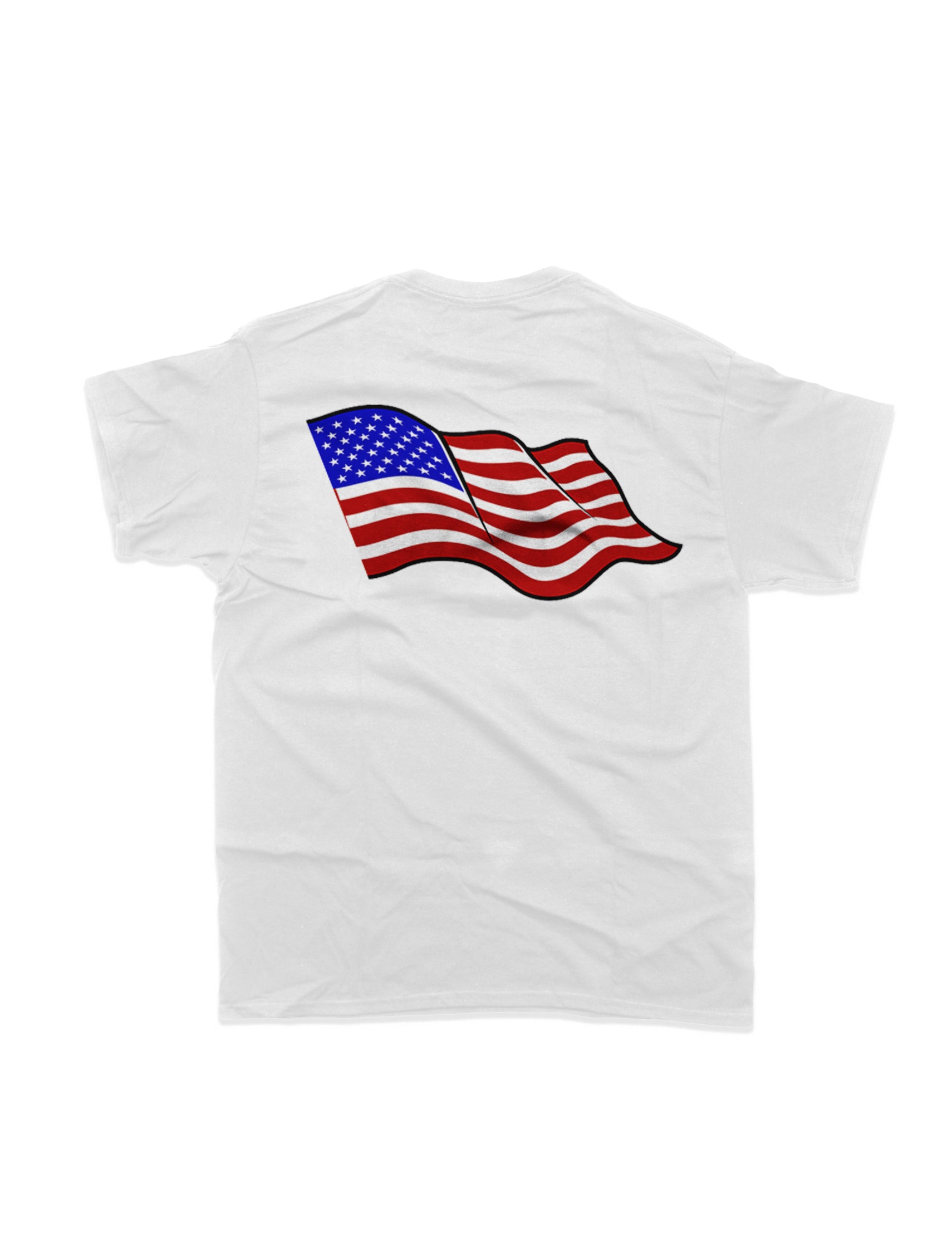 Country Club - Red White and Blue T-Shirt White