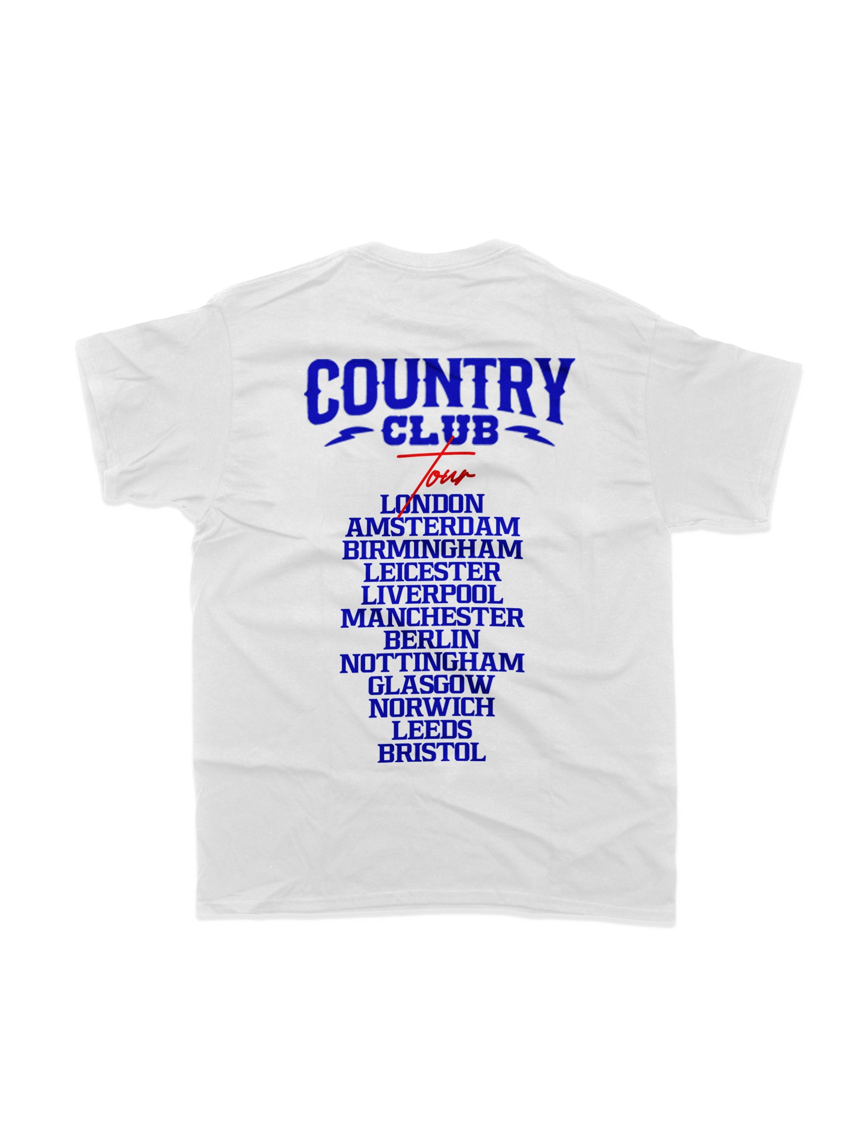 Country Club - Tour T-Shirt White
