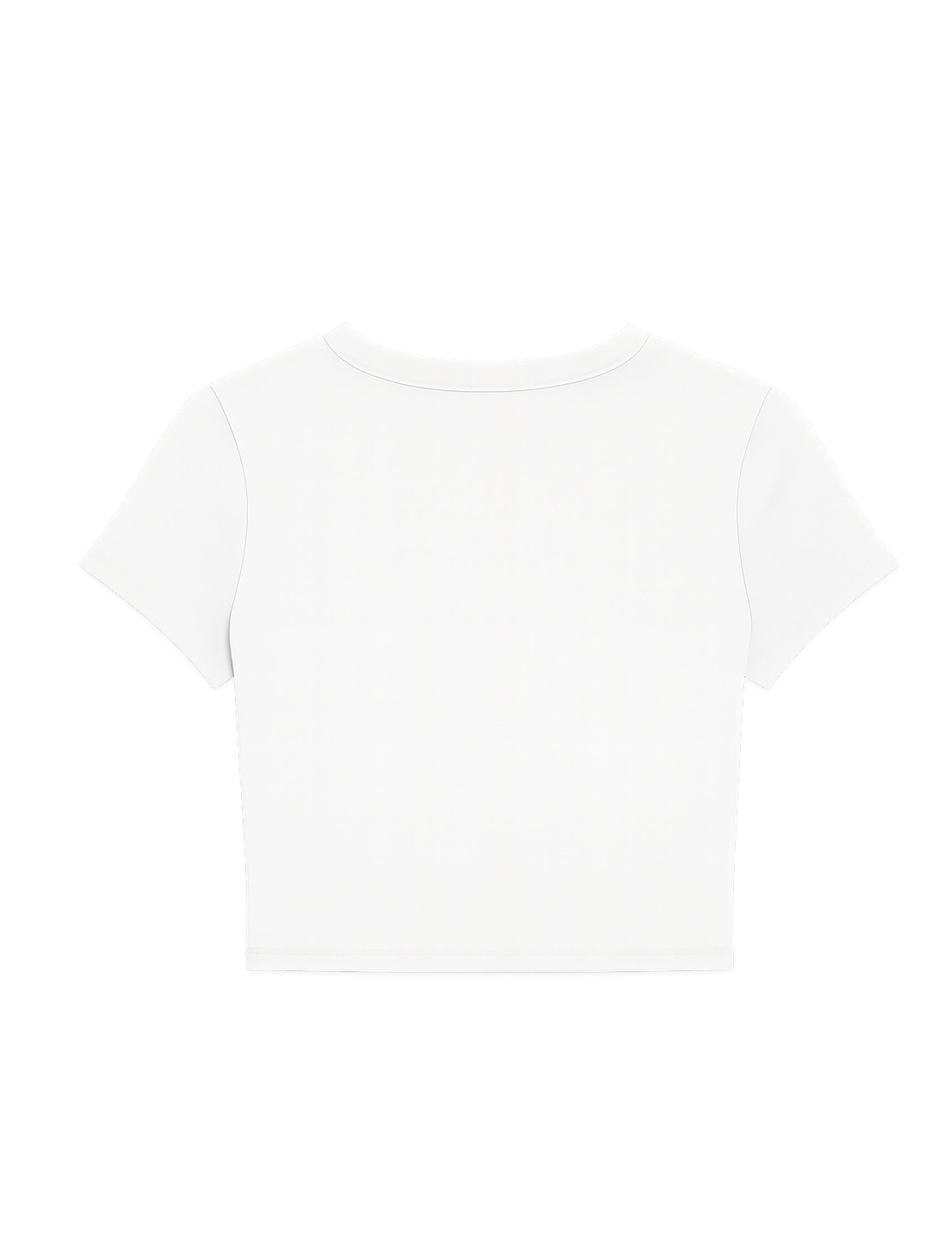 Country Club - Daddys Cowgirl Crop White